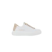 London Woman White Nude Sneakers