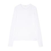 Hvid Jersey T-shirt Regular Fit