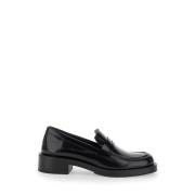 Sorte flade sko Palmer Bold Loafer