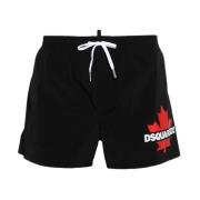 Logo Print Badeshorts