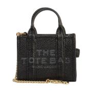 Sort Nano Tote Charm Taske