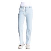 Slim Fit Jeans Blå