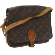 Pre-owned Canvas louis-vuitton-tasker