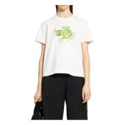 Frø Grafisk Print Boxy Fit T-shirt