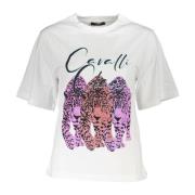 Slim Fit T-Shirt med Logo Print