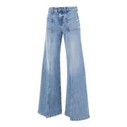 Blå Damer Jeans