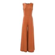 Metallic Brun Jumpsuit Kjole