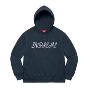 Begrænset udgave Script Hoodie Navy