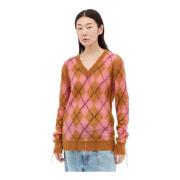 Argyle Uld Sweater