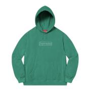 Begrænset udgave Box Logo Hoodie Light Pine