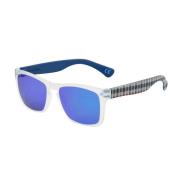 Hvid Injiceret Unisex Solbrille