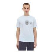 Grafisk Print Bomuld Jersey T-shirt