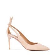 Nude Bow Tie Pump