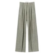 Melange Wide Leg Pants