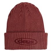 Detroit Beanie Rhodo Wool Cap