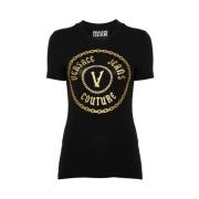 Glitter Logo Print Sort T-shirt