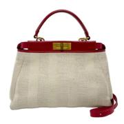 Pre-owned Canvas fendi-tasker