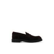 Suede sko type loafers