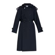 Dobbeltbrystet trenchcoat