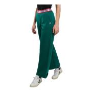 Grøn High Waist Afslappet Sweatpants