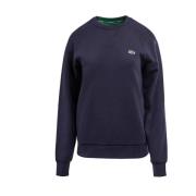 Dame Sweatshirt Navy Blå Bomuld