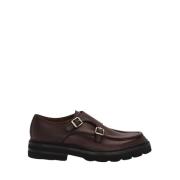 Mocha Calfskin Murphy Double Buckle Shoes