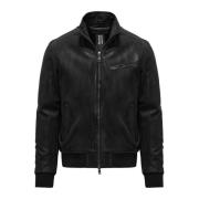 Nappa Aviator Bomber Jacket