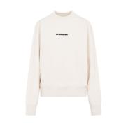 Neutral Bomuld Crew Neck Sweatshirt