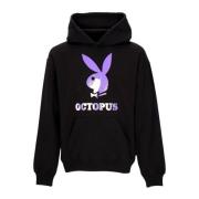 Playboy Logo Sort Hoodie