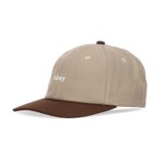 Buet skyggekasket Snapback Khaki Multi