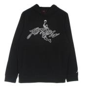 Grafisk Hættetrøje Sweatshirt