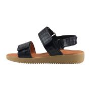 Karen Sandal Pull Up Leather