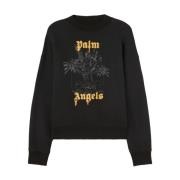 Logo Print Crew Neck Sweater