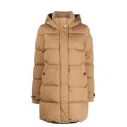 Puffy Dun Parka Jakke