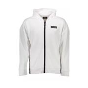 Sporty Hoodie med Kontrastdetaljer