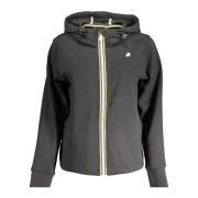 Sort Zip Hoodie Kvinder Stilfuld