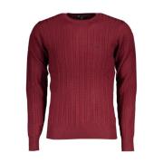 Broderet Crew Neck Sweater