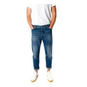 Genbrugsbomuld Tapered Fit Jeans