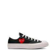 Canvas Heart Sneakers Sort