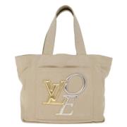 Pre-owned Canvas louis-vuitton-tasker