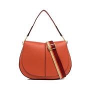 Helena Round Crossbody Taske Sort