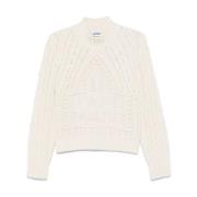 Chunky Strik Høj Hals Sweater