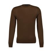 Klassisk Crew-Neck Uld Jumper