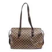 Pre-owned Canvas louis-vuitton-tasker