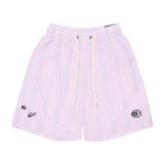 Basketball Mesh Shorts med Elastisk Talje