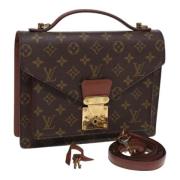 Pre-owned Canvas louis-vuitton-tasker