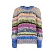 Mohair Strik Rundhals Sweater