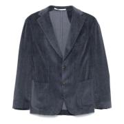 Corduroy Uld Blazer Jakke