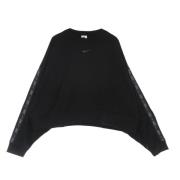 Oversize Letvægts Crewneck Sweatshirt Sort