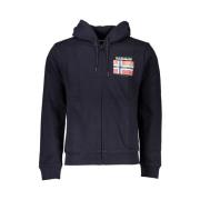 Bl Fleece Hoodie med Lynls